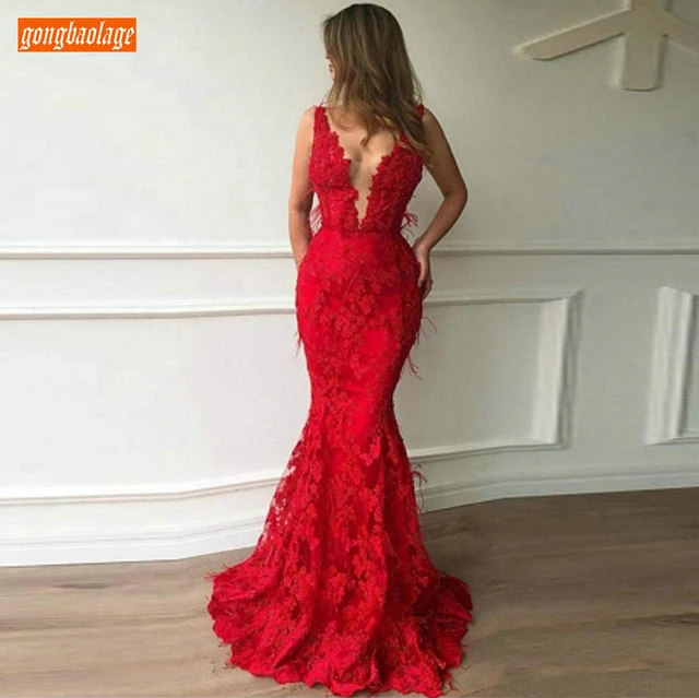 Vestidos de de sirena elegantes y ajustados, vestidos de noche y sexis con cuello