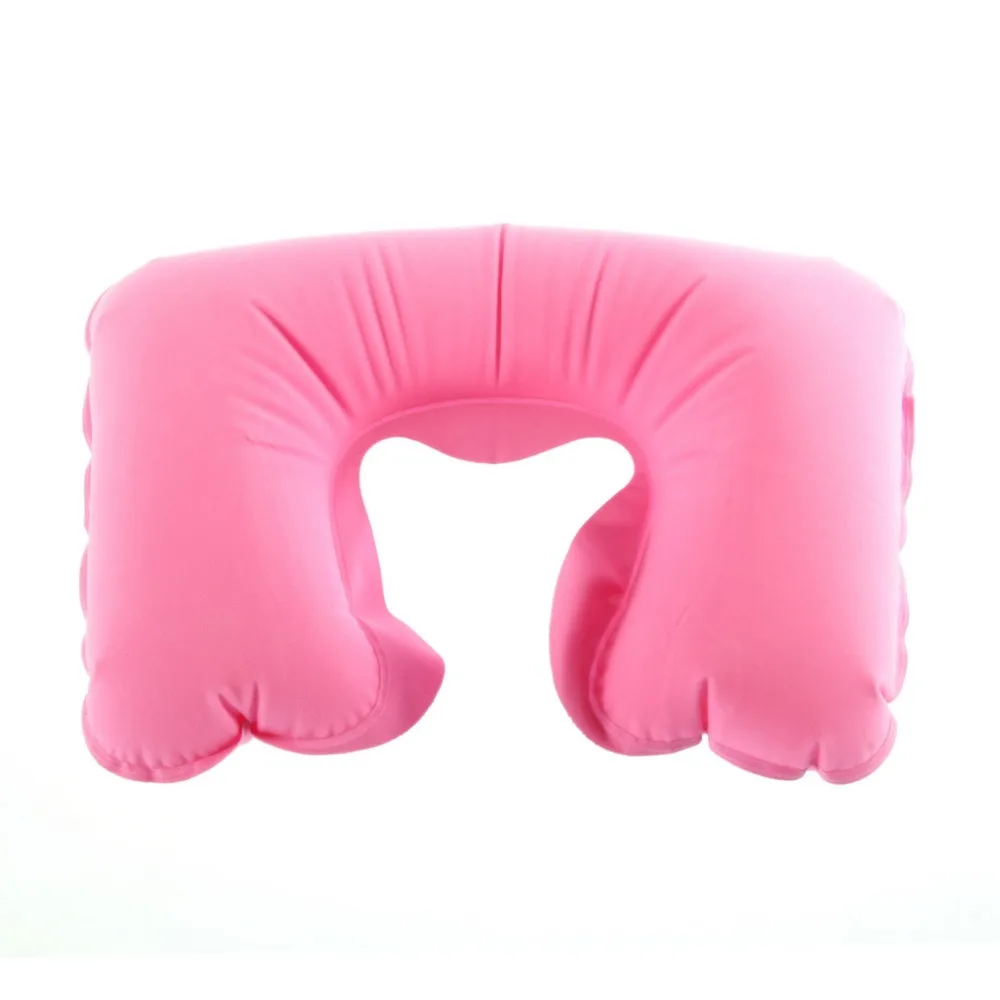 

1pcs Inflatable Pillow Air Cushion U-Shaped Neck Pillows Relieve Plane Flight Travel Fatigue Easy To Carry Drop Shipping
