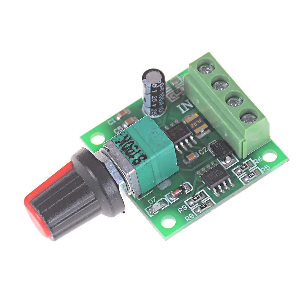 DC 1.8V 3V 5V 6V 12V 2A Low Voltage Motor Speed Controller PWM 1803B ^P
