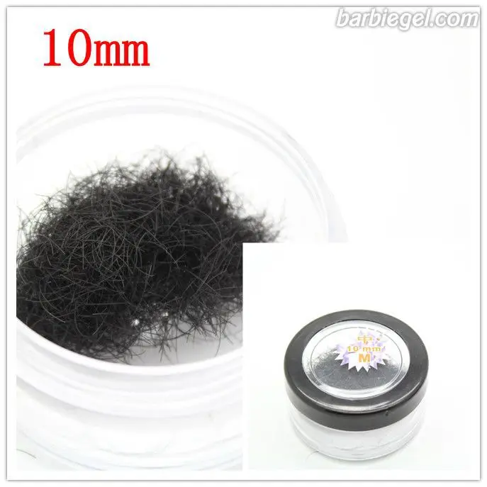 1pcs/lot 10mm Individual Black False Eyelash Extension Eye Lashes Makeup Kit Tools Lash set Free Shipping | Красота и здоровье