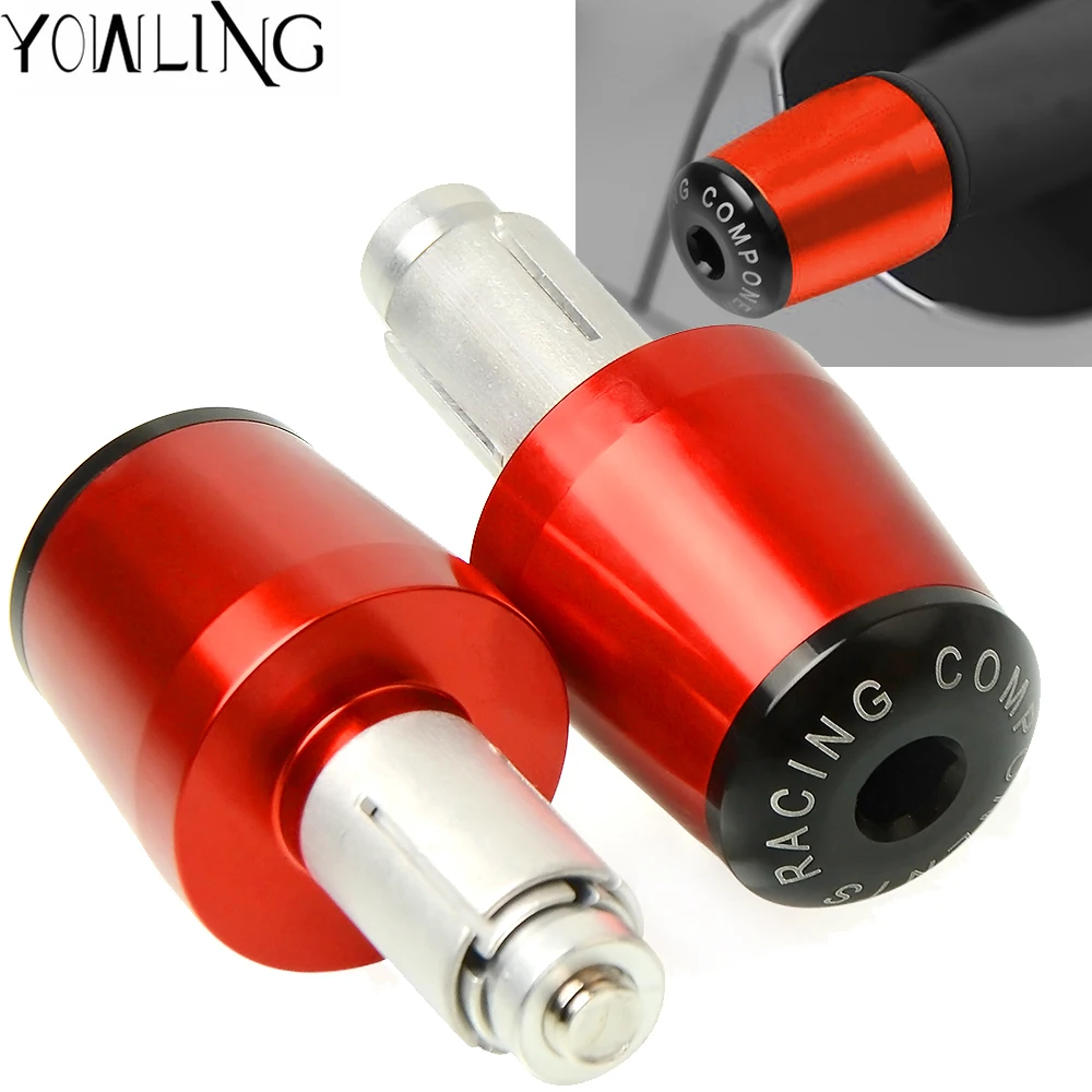 

Motorcycle handlebar handle bar grips ends for honda VFR750 VFR800 1000 CB500X CBR 1000 RR 2008 2009 2010 2011 2012 2013 2014