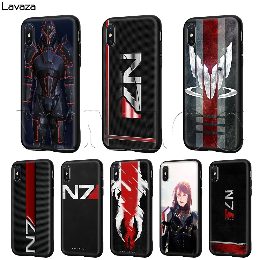 Чехол Lavaza N7 Mass Effect для iPhone 11 Pro XS Max XR X 8 7 6 6S Plus 5 5s se |