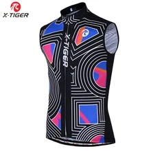 X-Tiger полиэстер дышащий для велоспорта жилет Летний горный велосипед Джерси без рукавов MTB велосипедная одежда для мужчин