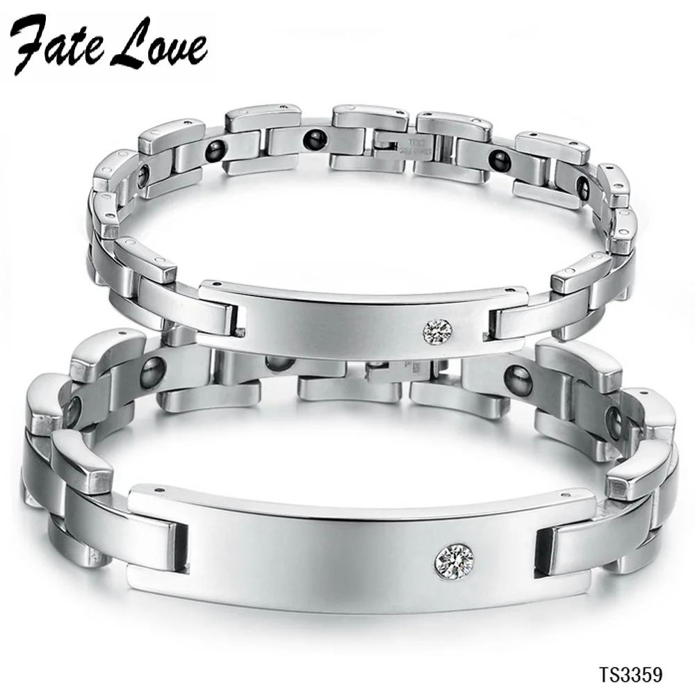 

HOT SELLING STAINLESS STEEL MAGNETIC STONE HEALTH CARING BANGLE FREE SHIPPING via EMS factory price TS3359
