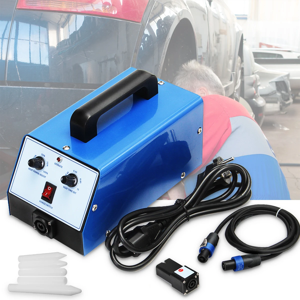 

New Arrival 220V Blue Hot box Induction Heater for Removing Paintless Dent Car Repair Tools Diagnostic Tool