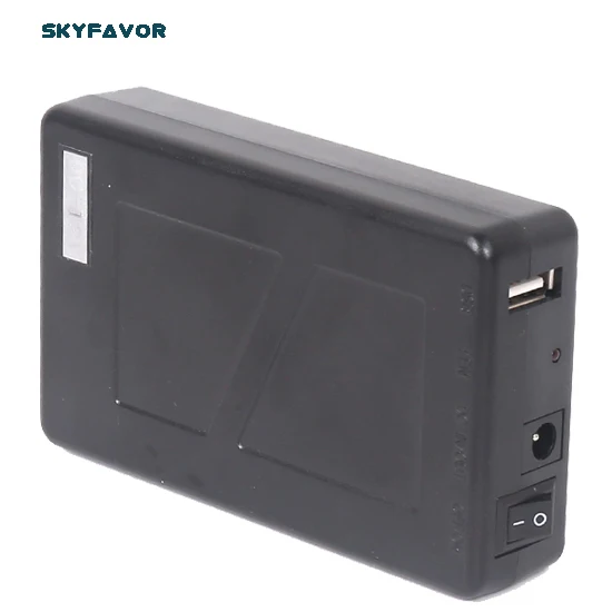 12V USB Dual output Battery pack 12V 6800mah 5V 13000mAh rechargeable