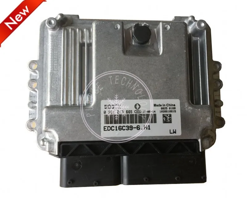 Diesel Fuel Engine Computer Control Board Ecu 0281013665 Edc16c39