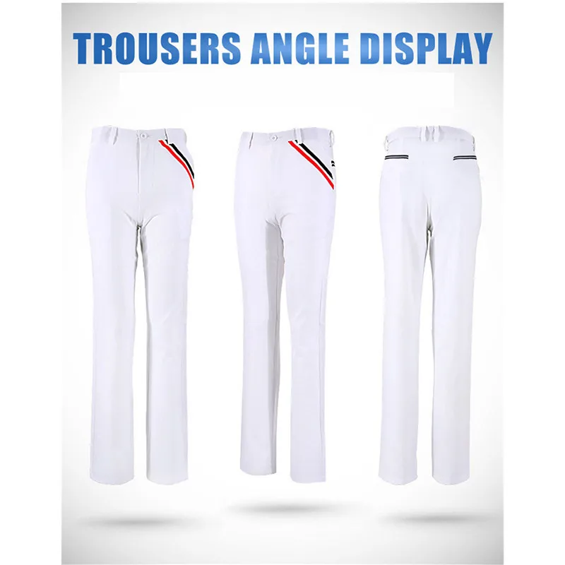 PGM брюки для гольфа мужские тянущиеся дышащие быстросохнущие брюки для гольфа одежда для настольного тенниса с длинным рукавом зимние осенние брюки спортивная одежда