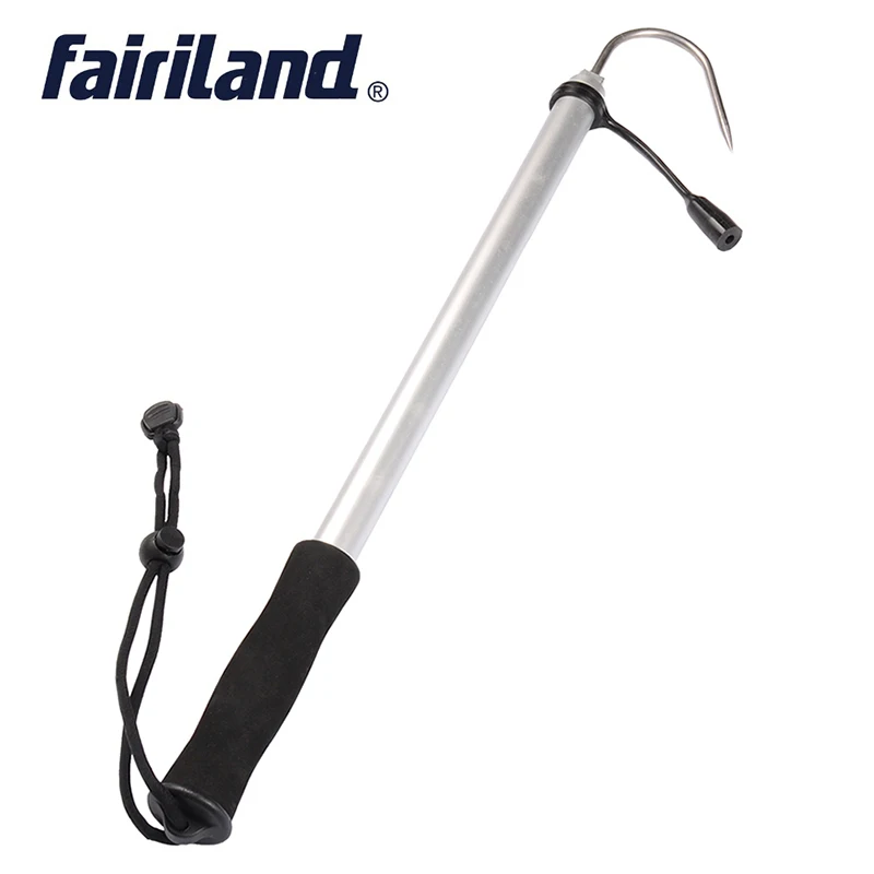 120cm/47" Telescopic Gunsmoke fishing gaff Ice Fishing spear hook