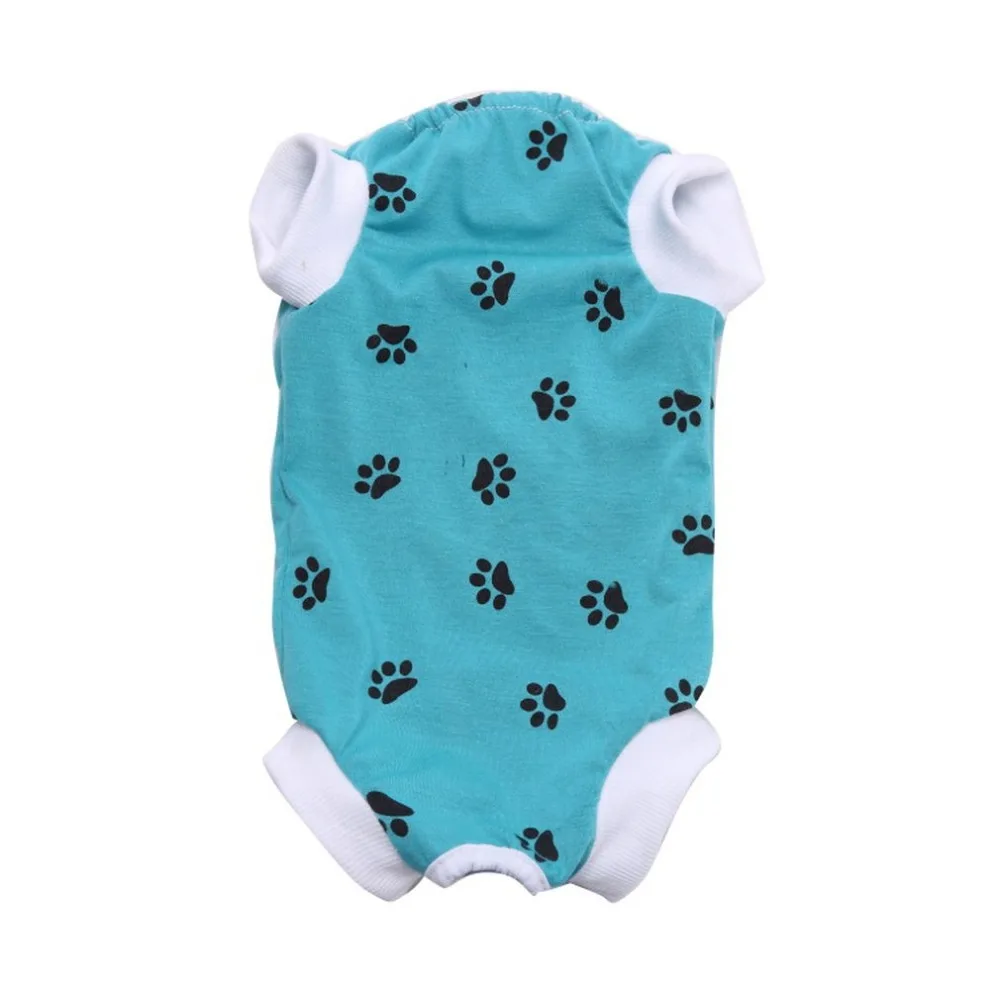 Cotton Pet Dog Cat Surgical Clothes For Dogs Summer Medical Protect