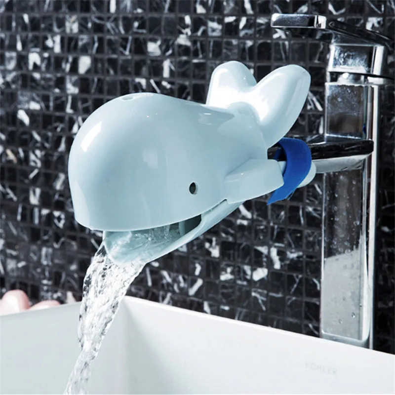 Cute Faucet Extender Durable Cartoon Kids Toddler Sink Handle Baby