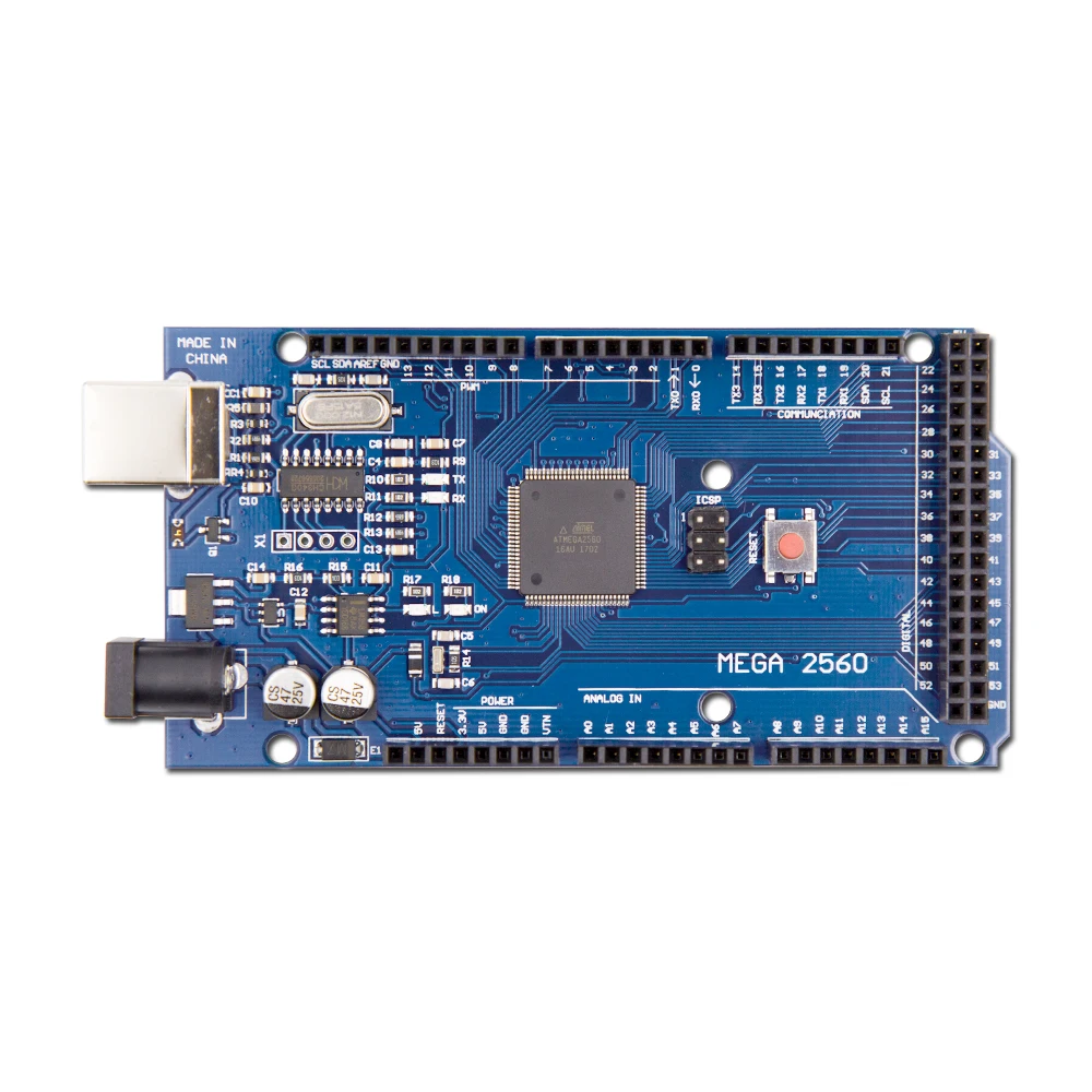 Плата Starfun Mega 2560 R3 Mega2560 REV3 Умная Электронная макетная плата USB CH340G для arduino