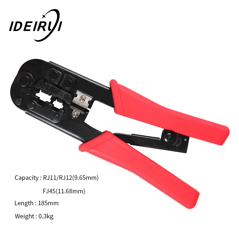 

rj45 crimper tool rj11 cat5e cat6 cable crimping tool network pliers tool 8P/6P multi-function cable pliers, peeling shear