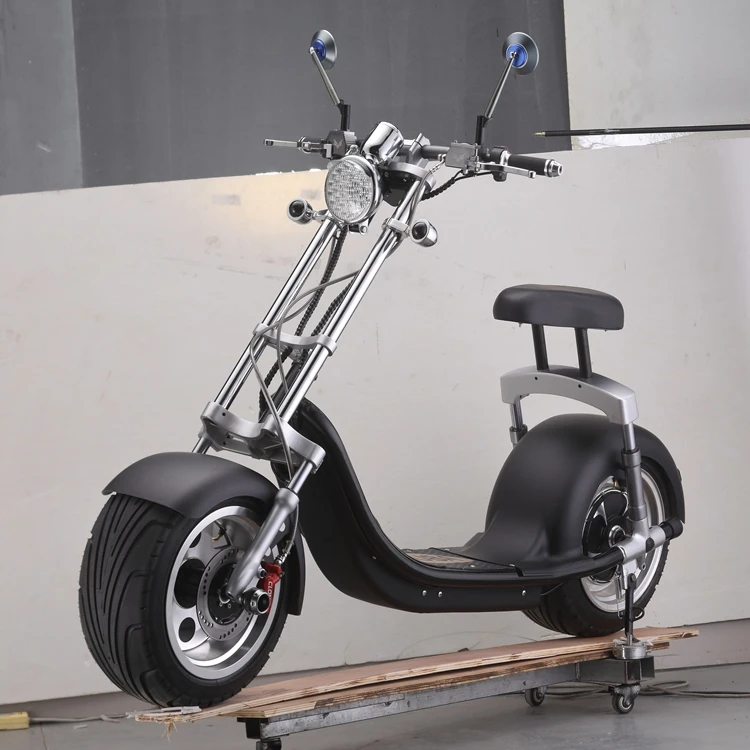 powerful 1200w 60v citycoco 2 wheels electric mobility scooter 2 wheel fat tire electric scooter