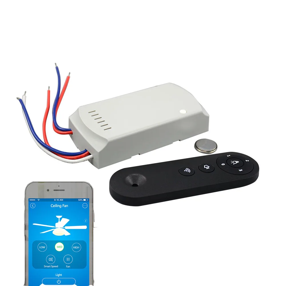

Sonoff IFan02 Convert Non-smart LED Ceiling Fan To WiFi Smart Ceiling Fan with Light Remote Control Kit APP Mobile Phone Control