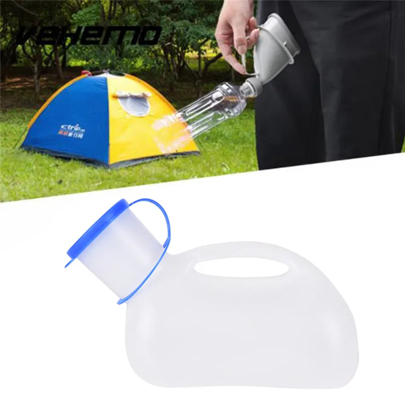Portable Urinal Travel Camp Urination Device Pee Toilet Car Handle Urine Bottle