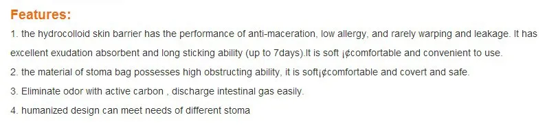 Один pc колостомия мешок с дренаж(классический Стома мешок) одноразовый уход за остомой
