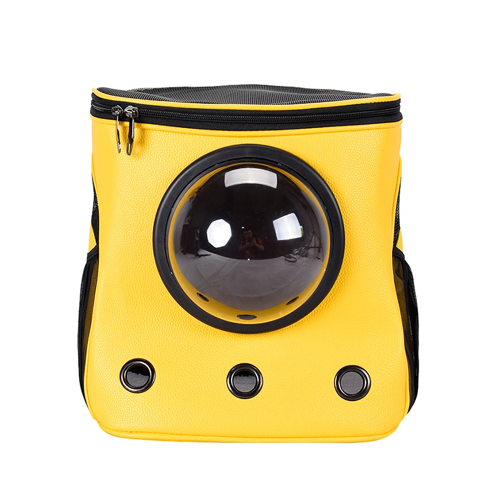 Рюкзак для собаки Сумка переноска для собак кошка дышащая уличная сумка для путешествий с двумя лямками щенок маленькие собачки Чихуахуа окно капсула