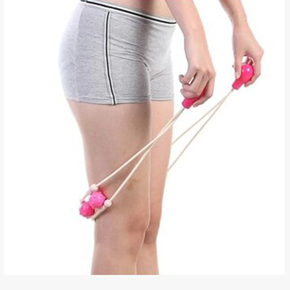 Массажер для спины и ног с 7 шариками|leg massage roller|body relaxblood circulation |