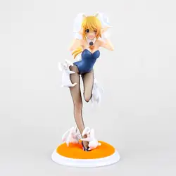 Япония Аниме бесконечное Stratos Charlotte Dunois сексуальный кролик стиль экшн-фигурка девушки модель листья куклы ПВХ 24 см фигурка