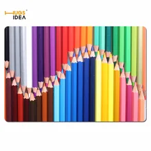 HUGSIDEA персонализированные красочные карандаш Гостиная дома коврик живопись Кухня Для ванной Ковры тапочки Нескользящие крыльцо коврики