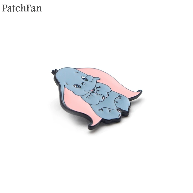 Patchfan Dumbo цинковые булавки para рюкзак Прайд металлические украшения для одежды медаль для сумки рубашка шляпа Значки броши для мужчин и женщин A0761