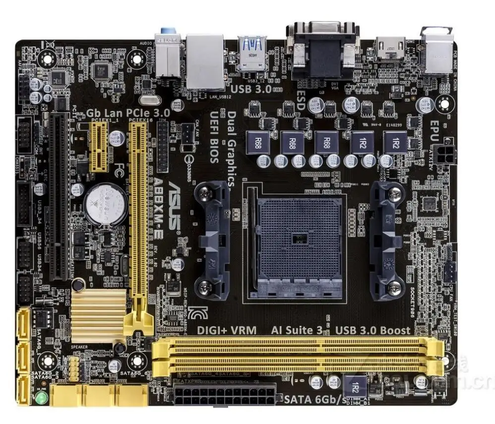 ASUS A88XM E motherboard FM2/FM2+ DDR3 A88X desktop motherboard