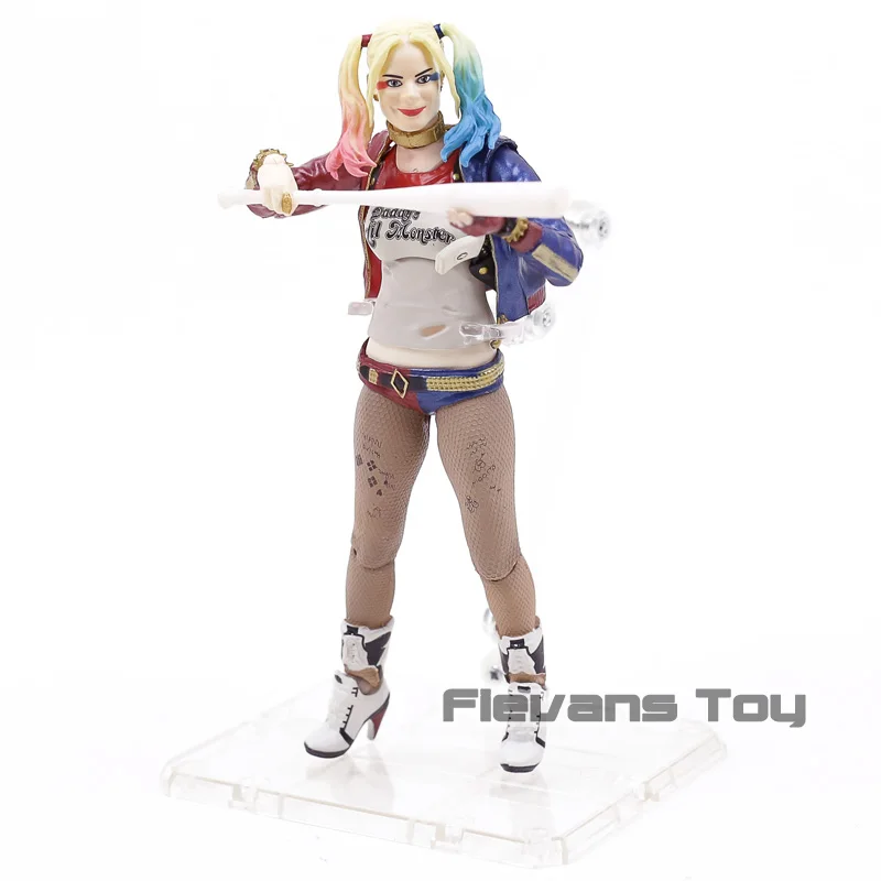 

SHFiguarts SHF DC Suicide Squad Harley Quinn BJD Action Figures Toys for Girls Christmas Birthday Gift