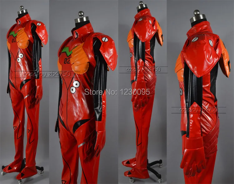 Костюм для косплея Neon Genesis Evangelion EVA Soryu Asuka Langley полный комплект|cosplay costume|asuka langleycosplay