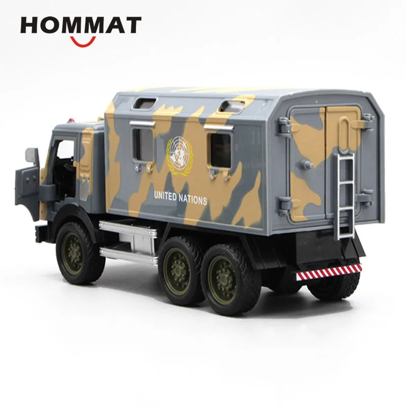 Домашний коврик имитация 1:32 военный автомобиль КамАЗа литой под давлением