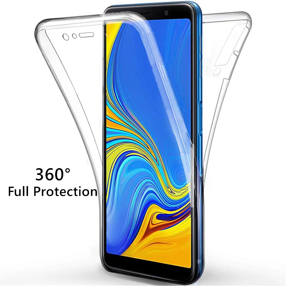 Чехол для Samsung Galaxy A9 A8 A7 A6 J4 J6 J8 Plus 360 A10 A30 A40 A50 A70 M10 M20|Бамперы| |