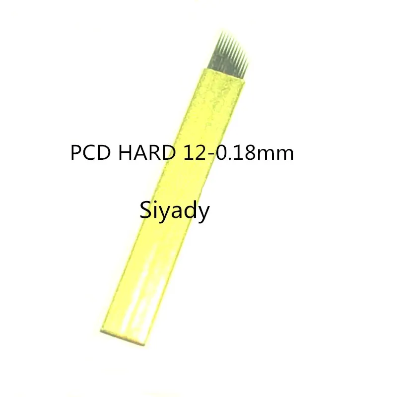 

Hard LAMINA NANO BLADE PREMIUM 18U HARD 0.18MM Permanent Makeup Eyebrow Tattoo Needles For Tobori Pen