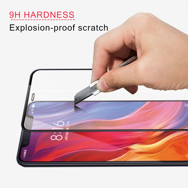5D изогнутое стекло для Redmi Note 7 Pro Полное клеевое Покрытие Закаленное Xiaomi 6 5 6A Mi 9 8