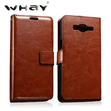 Luxury Retro Leather Case For Samsung Galaxy Grand Prime G530 G530H Photo Wallet Flip Stand Cover Cases Holder Phone Chair Phone