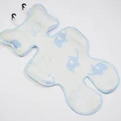 Летние дышащие детские коляски мат аксессуары для колясок Ice Шелковый коляска коврик для автомобиля для детей от 0 до 3 лет Детские