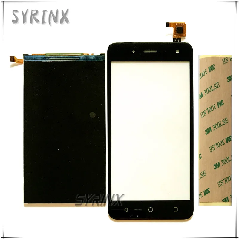 

Syrinx With Tape LCD Screen For BQ BQ-5057 Strike 2 BQs 5057 Touch Screen Digitizer Sensor Touchscreen LCD Display Replacement