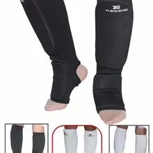 Тхэквондо щиток на голень каратэ лодыжки поддержки локоть и наколенники для ударов тхэквондо боксерские леггинсы защита защитное Фиксирующее приспособление щитки