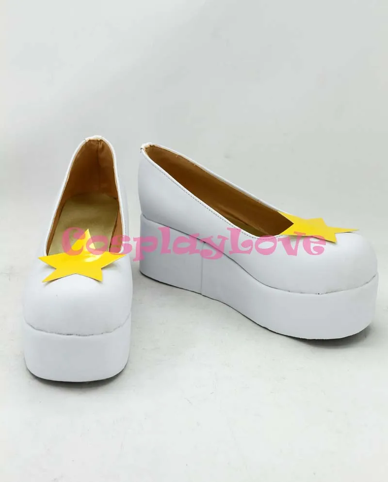 Cardcaptor Sakura Cosplay Sakura Blue /& White Cosplay Shoes Boots