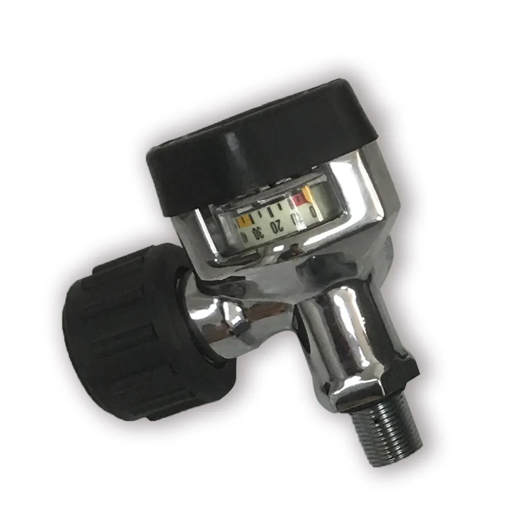 pcp paintball refill paintball tank valve/gas cylinder black valve/co2