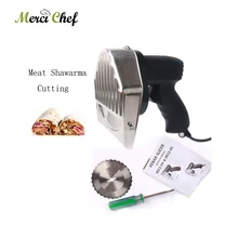 ITOP Kebab Slicer Kitchen Knife Doner Cutter Gyros Meat Slicer Cutting Machine 110V-240V Doner Kebab Slicer(Two Blades)