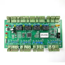 WG2004 RS485 четыре 4 двери контроллер доступа 20K пользователей 100K события MEM противопожарная защита и сигнализация триггер программируемая логика