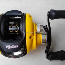 6+ 1 шарикоподшипник супер литья Рыболовная катушка, GO-100D желтый, GO100D