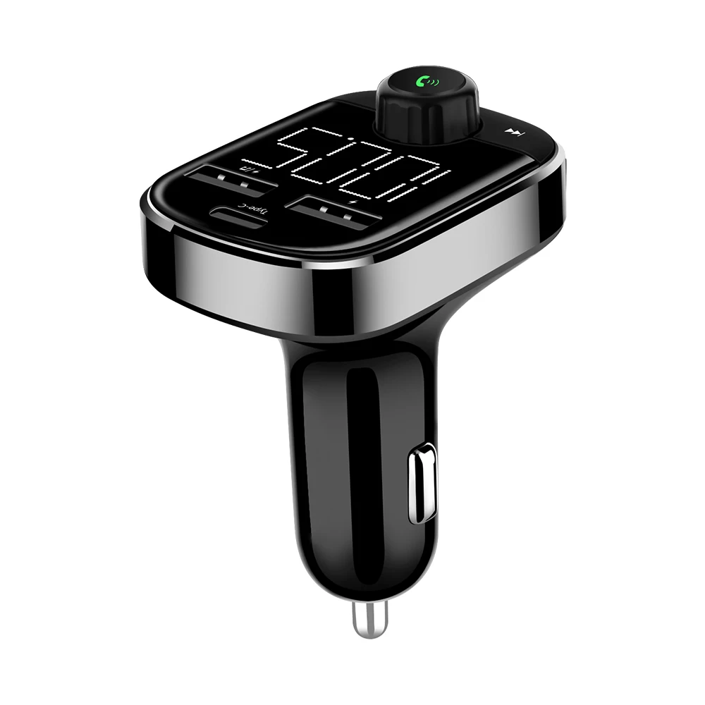 

BT Hands free talking MP3 Player FM Transmitter With Car Battery Voltage Monitor