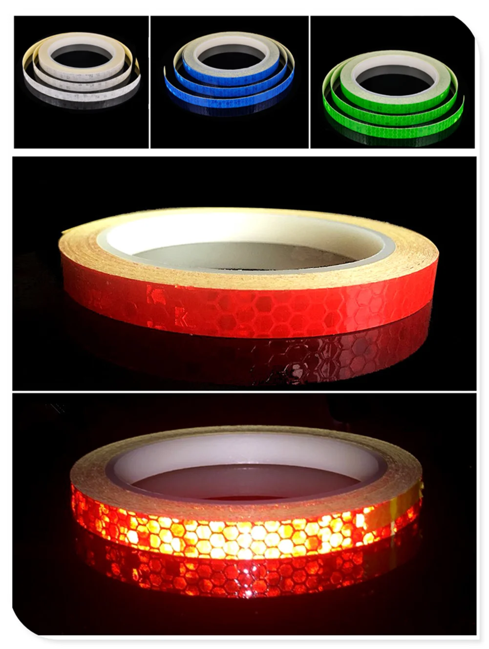 1cmX800cm truck car motorcycle bicycle reflective tape sticker for Ducati GT 1000 M900 M1000 MS4 MS4R MTS1000SDS DS