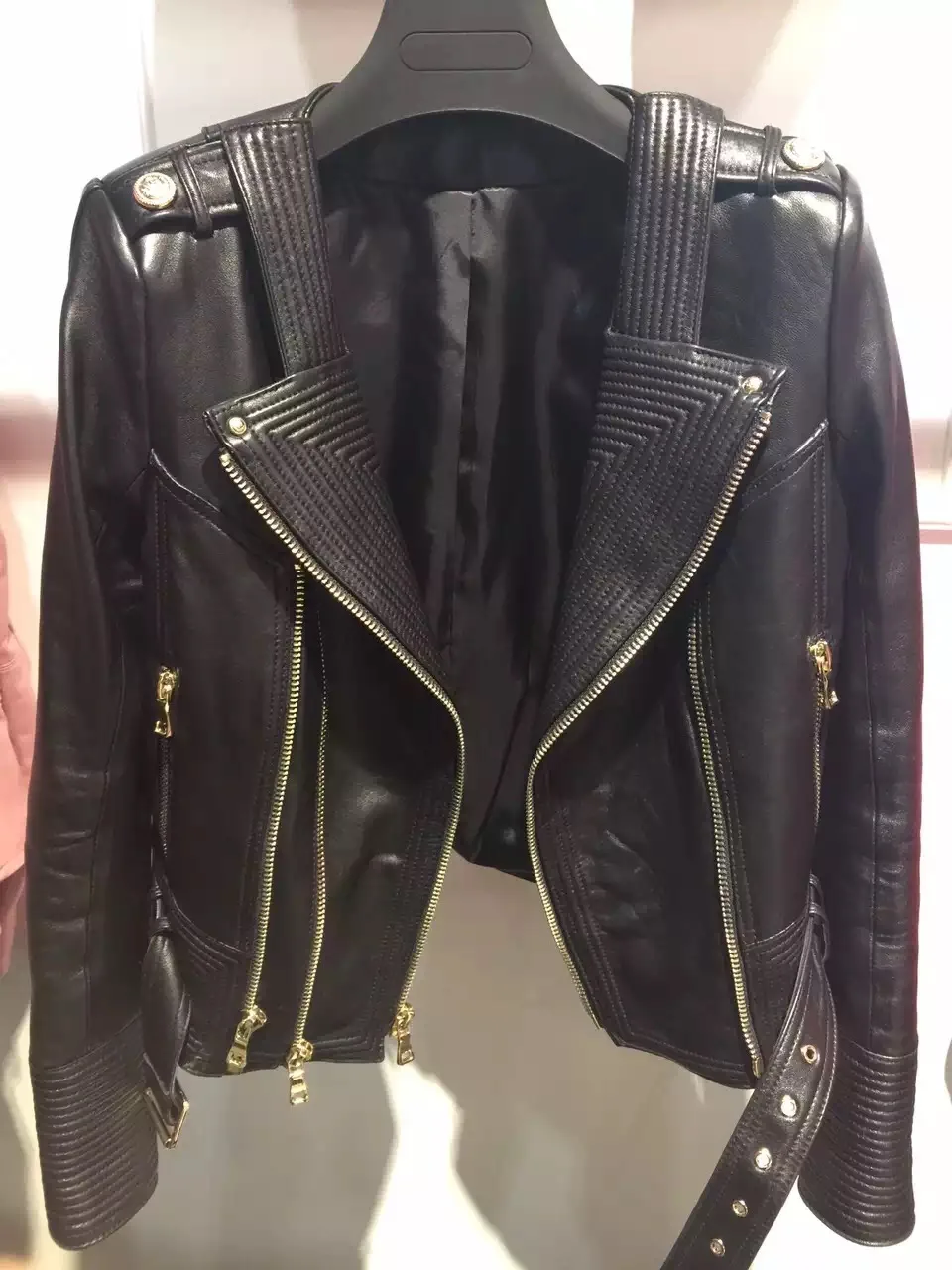 

real leather jacket women leather jacket ladies genuine leather jacket