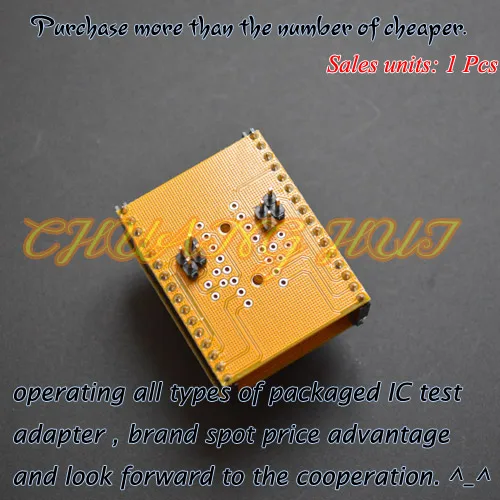 CX1044 CX1032 CX1050 CX1062-1 adapter module can be used after modification QFN8 to DIP8 adapter WSON8 VDFN8 MLF8 Pitch=1.27mm