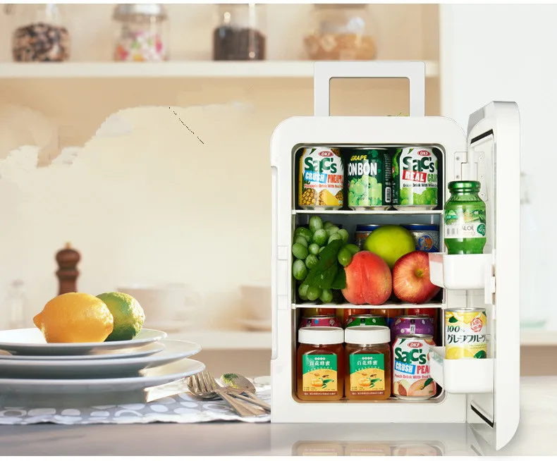car freezer 20L car refrigerator 2019 new 12V 220V car dual-use Cooler Box Refrigerator Mini Portable dormitory apartment refrigerated box car refrigerator