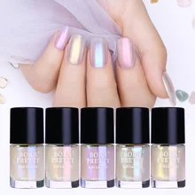 9 мл цветной Блестящий голографический лак с металлическим оттенком Блестящие Блестки маникюр лак для ногтей H7JP