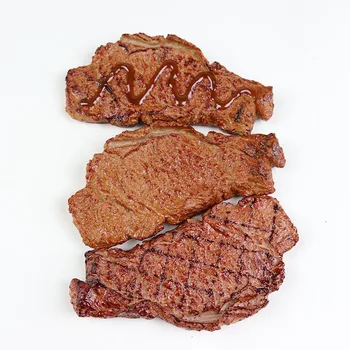 

Simulation Of Burdock Lamb Chops Fake Beef Hot Pot Sliced Food Model Framing Photography Early Education Props Steak