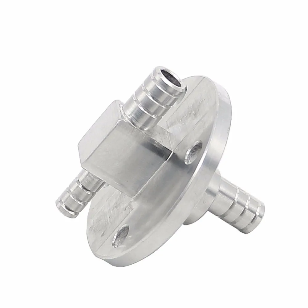 6061-T6 Billet Aluminum Fuel Tank Fittings For Yamaha Rhino 660 2004-2007 - Carburetor Models